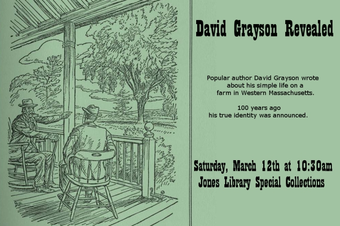 David Grayson event website graphic